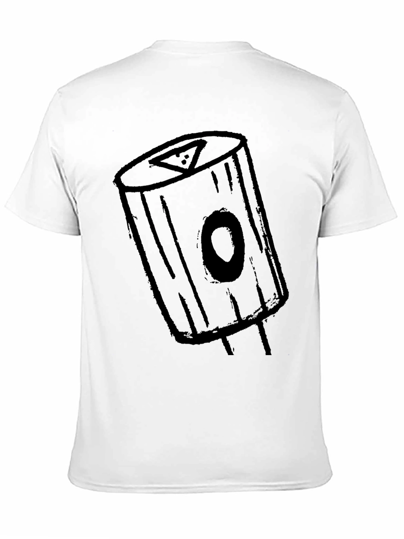 Abstract Graphic Print Tee - Modern Casual Style