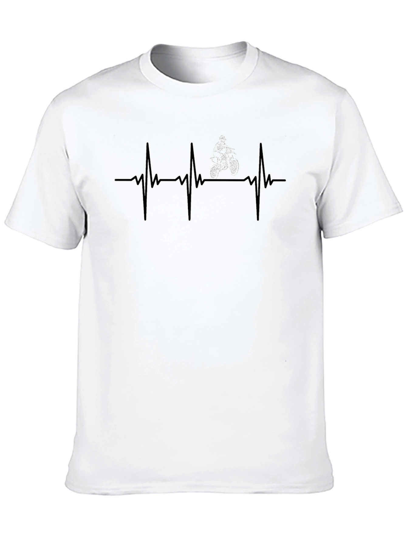 Heartbeat Graphic Tee - Stylish Casual Wear