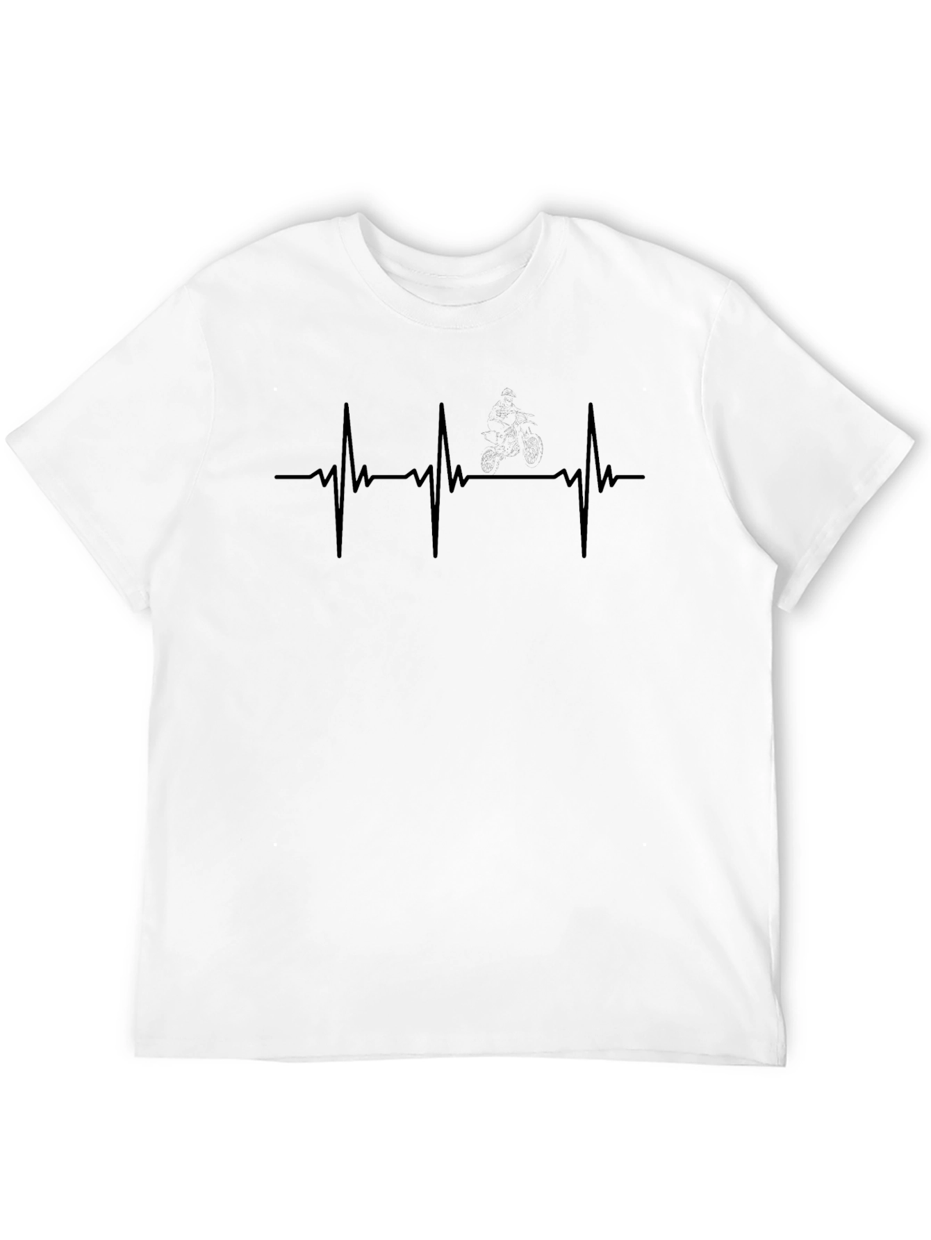 Heartbeat Graphic Tee - Stylish Casual Wear