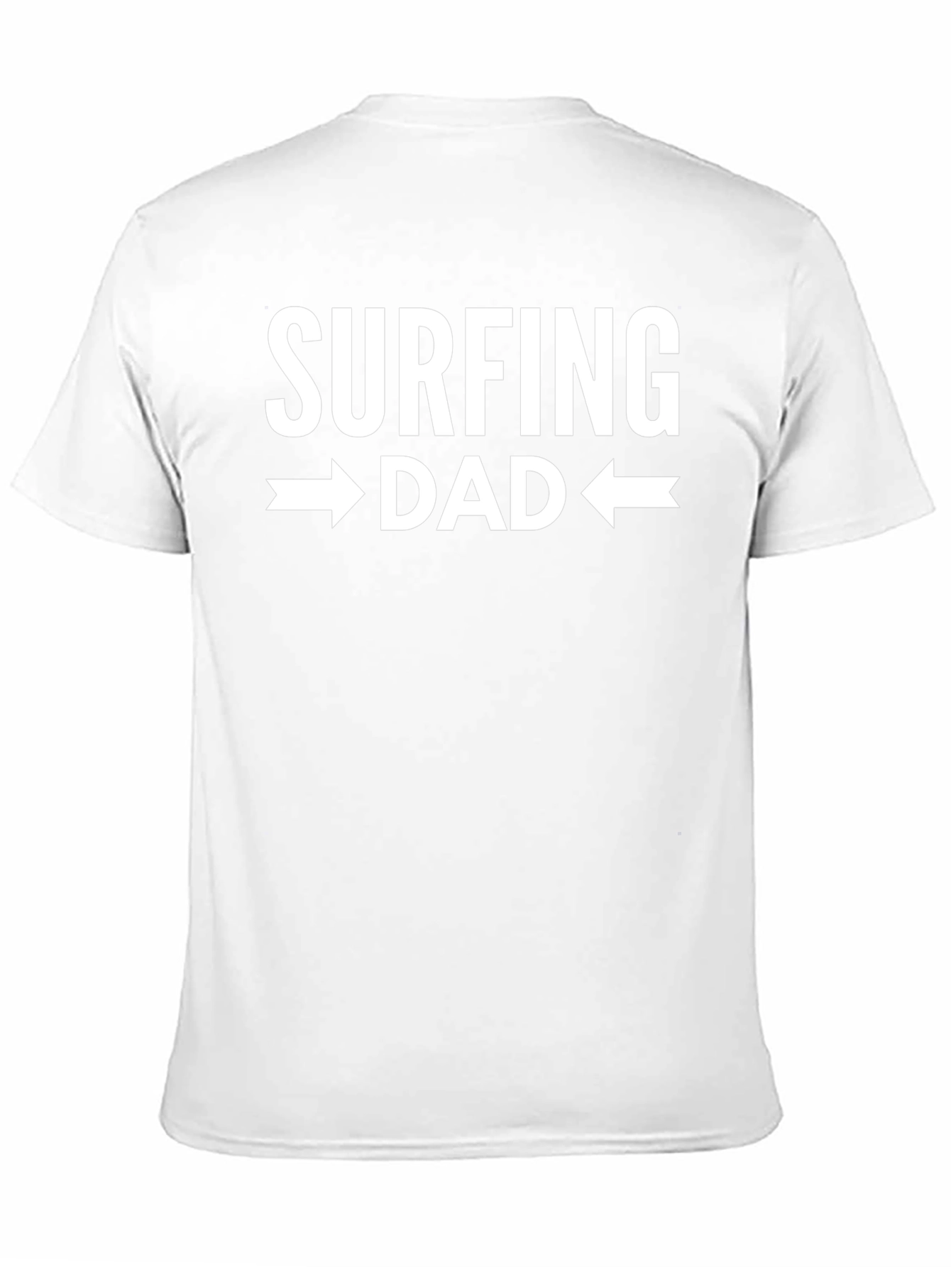 Surfing Dad Graphic Tee - Black