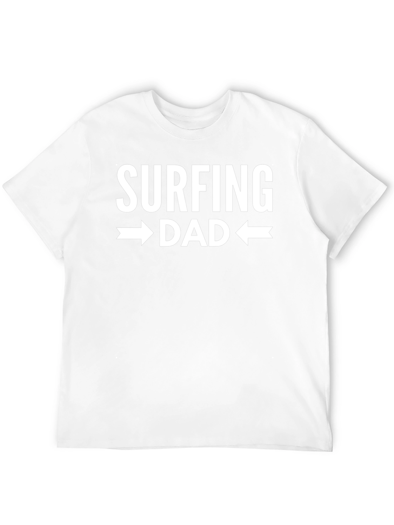 Surfing Dad Graphic Tee - Black