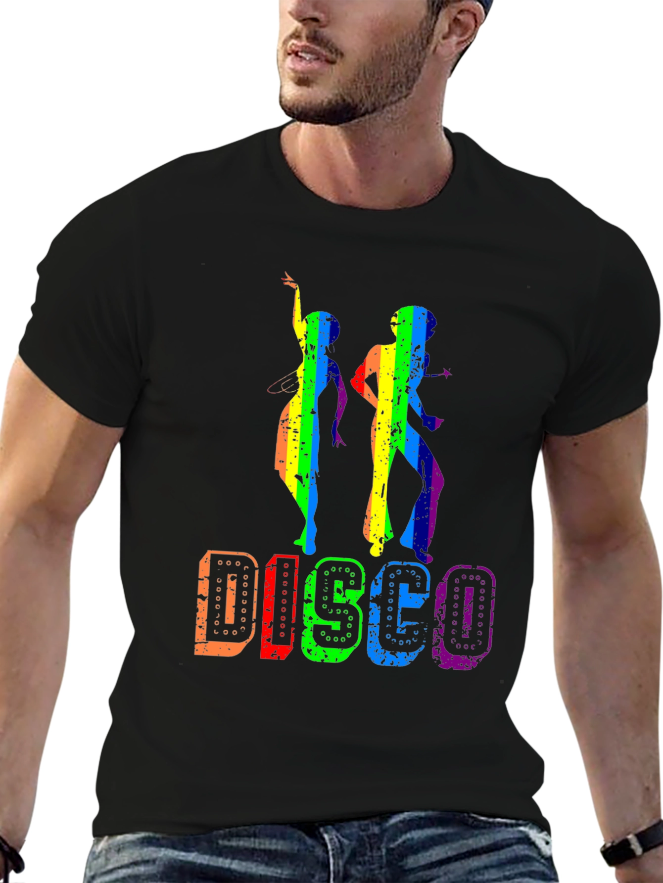 Retro Disco Graphic Tee