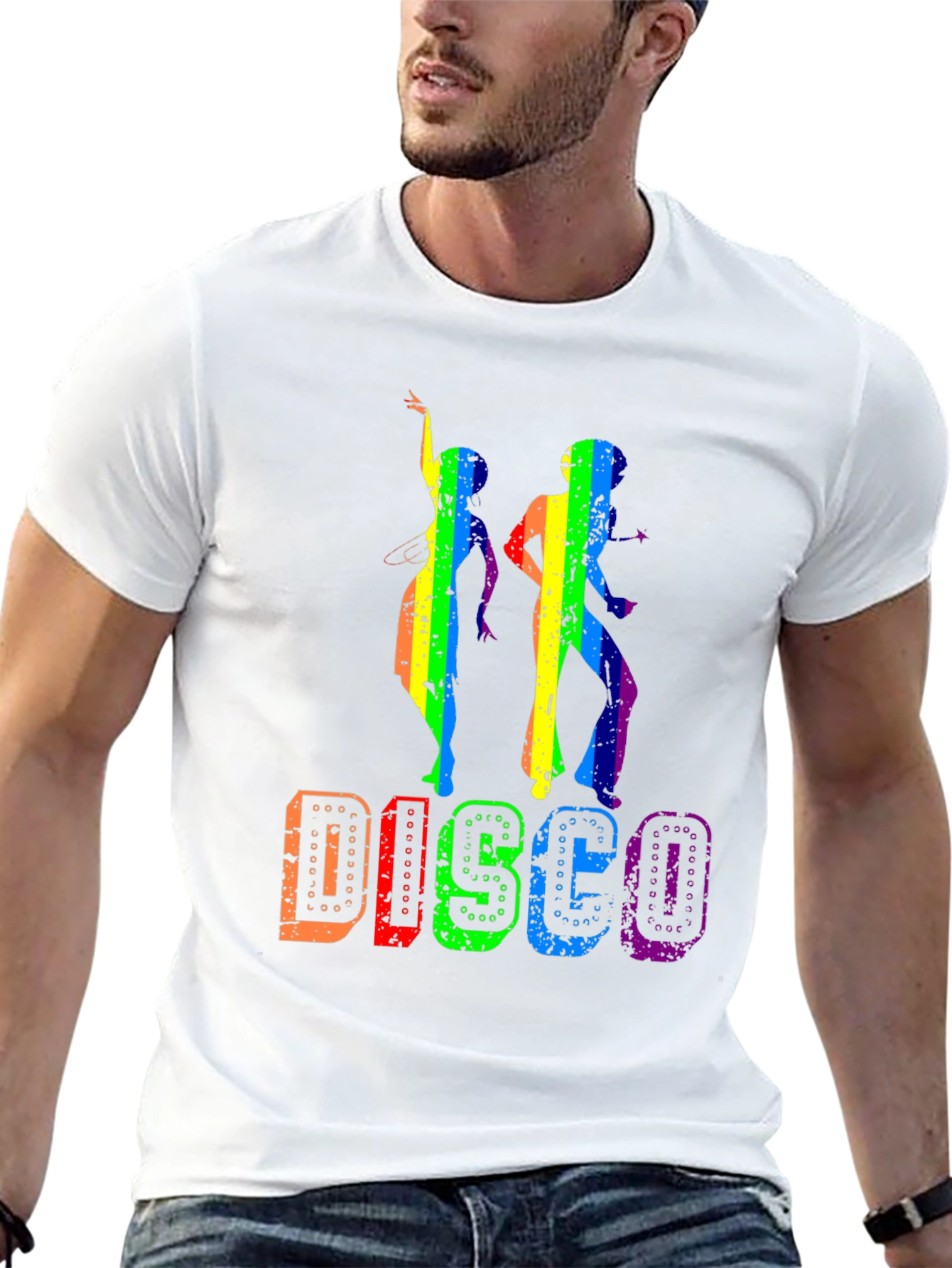 Retro Disco Graphic Tee
