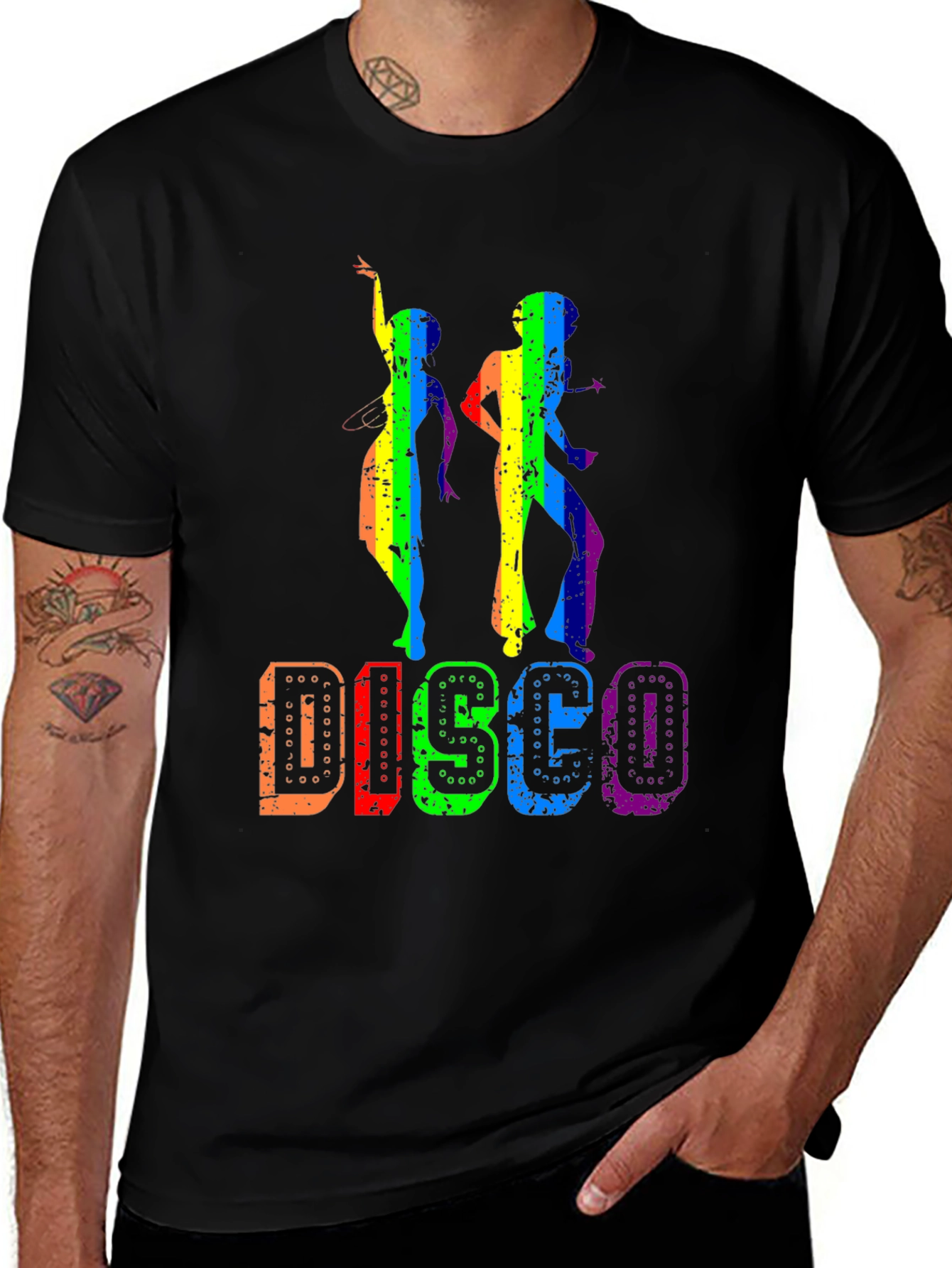 Retro Disco Graphic Tee