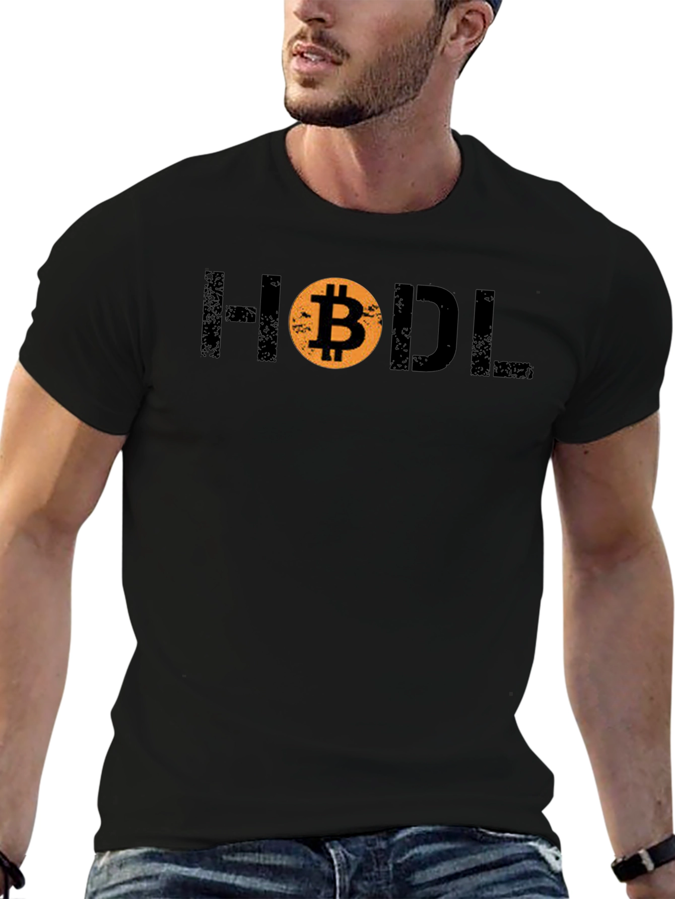HODL Bitcoin Graphic Tee - Crypto Enthusiast Apparel