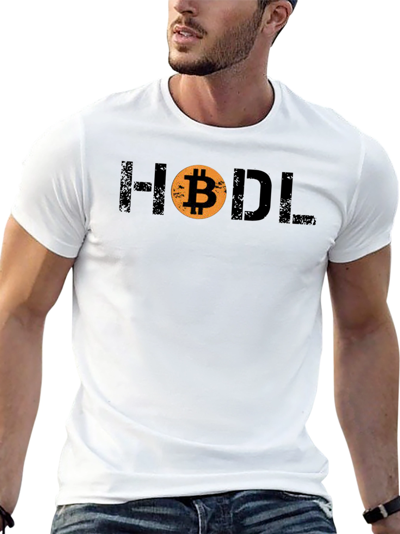 HODL Bitcoin Graphic Tee - Crypto Enthusiast Apparel