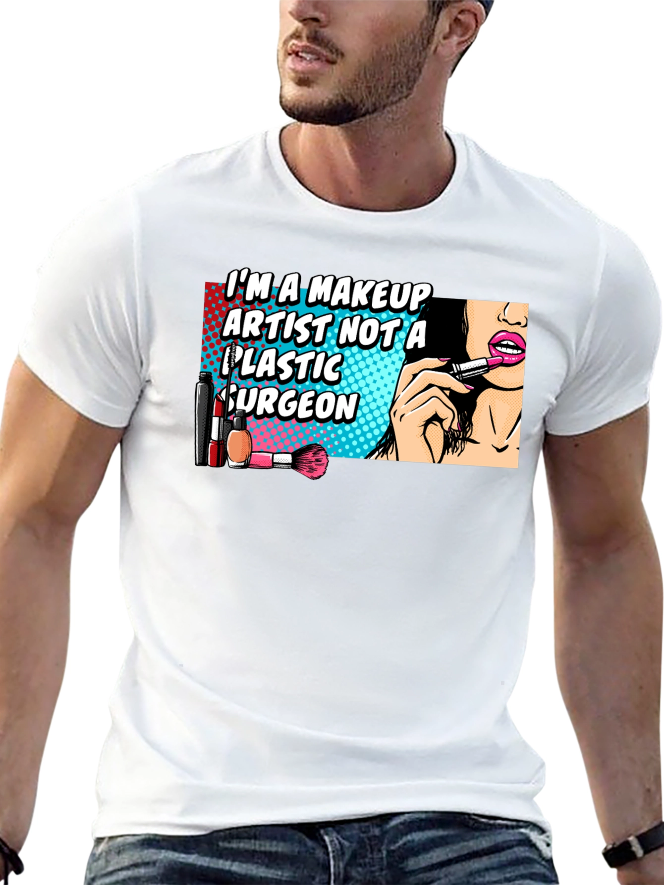 Makeup Artist T-Shirt - Funny Cosmetic Tee