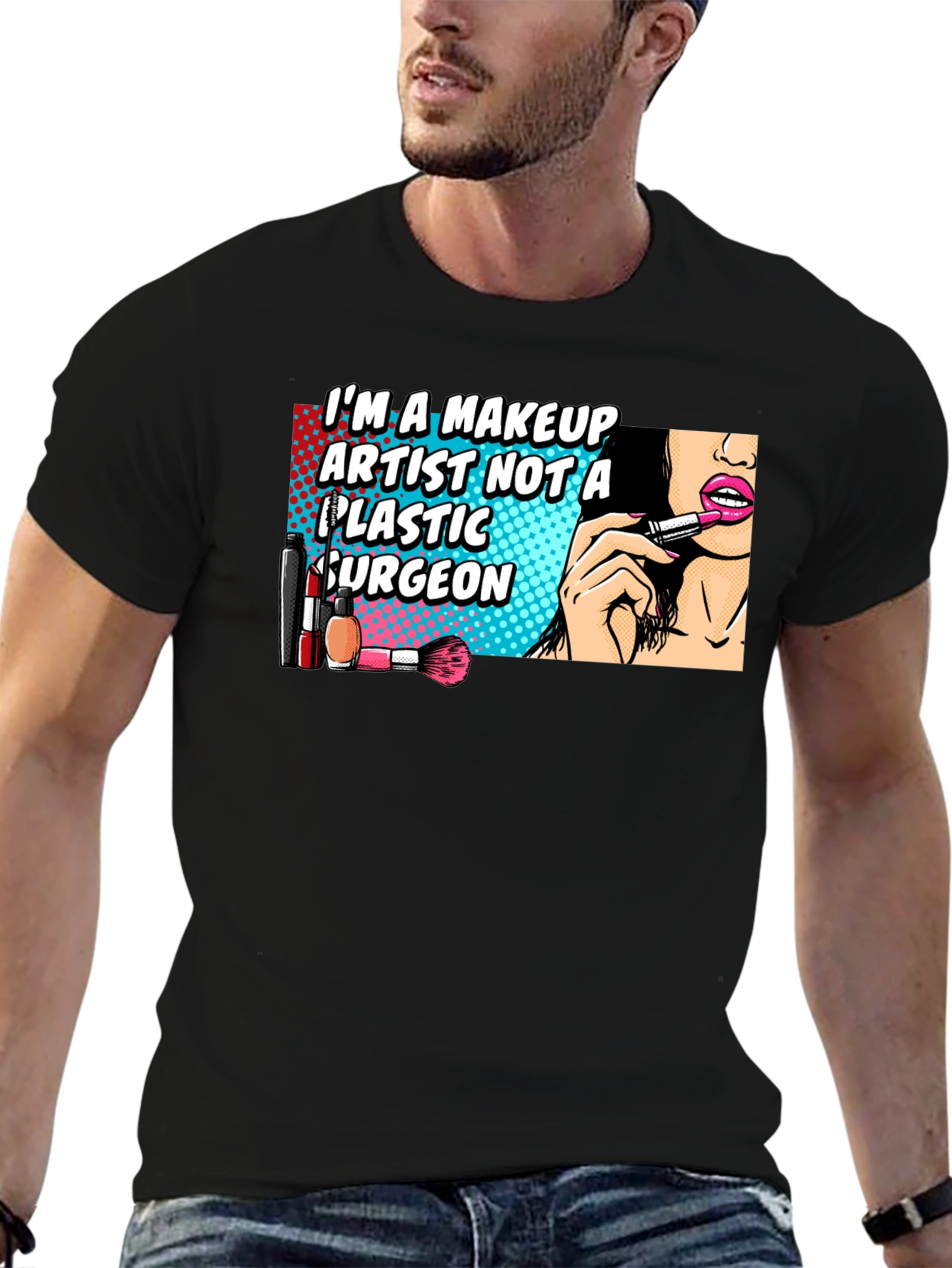 Makeup Artist T-Shirt - Funny Cosmetic Tee