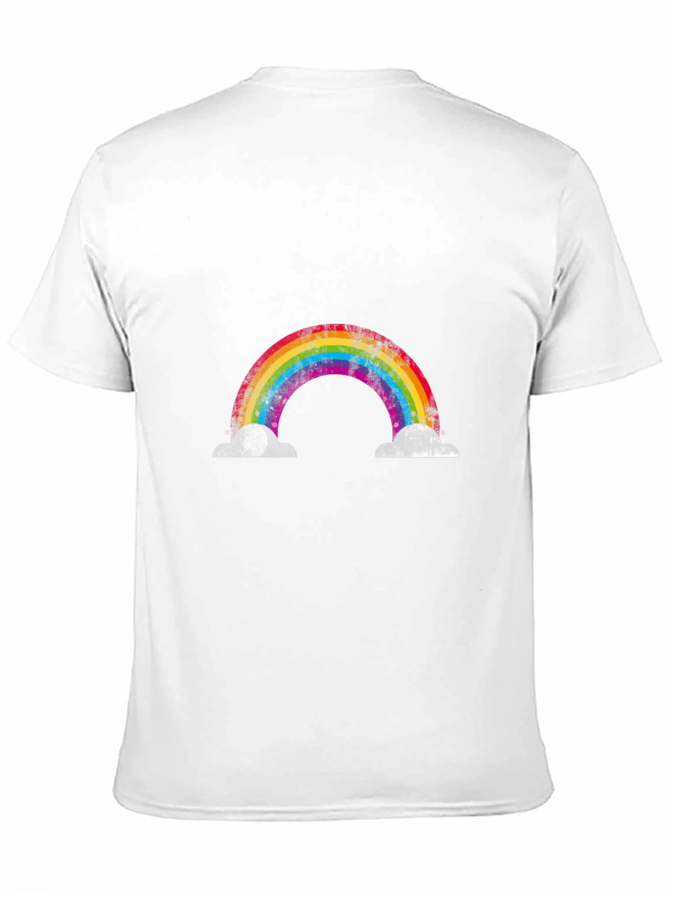 Retro Rainbow Graphic T-Shirt