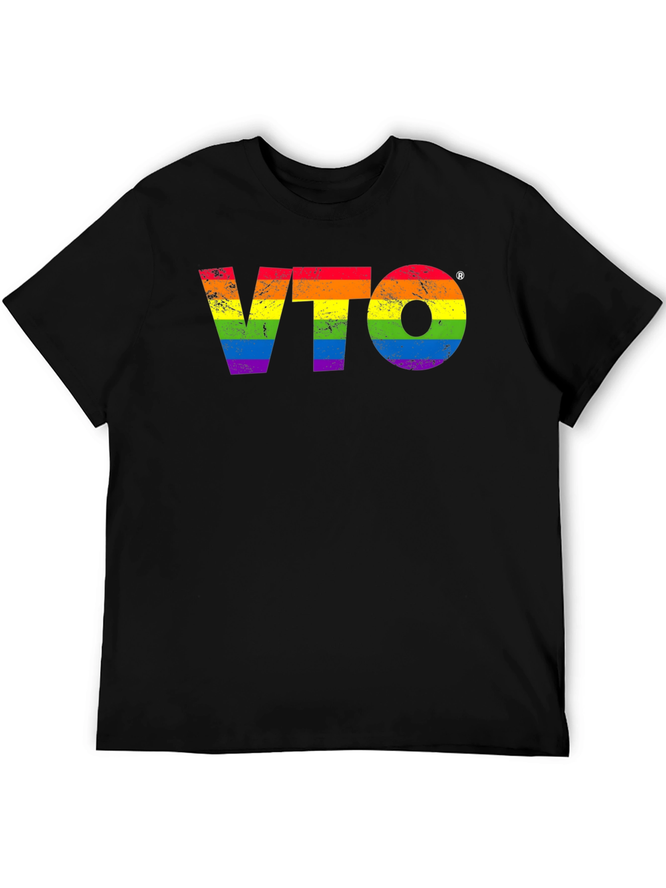 VTO Rainbow Graphic Tee - Pride T-Shirt