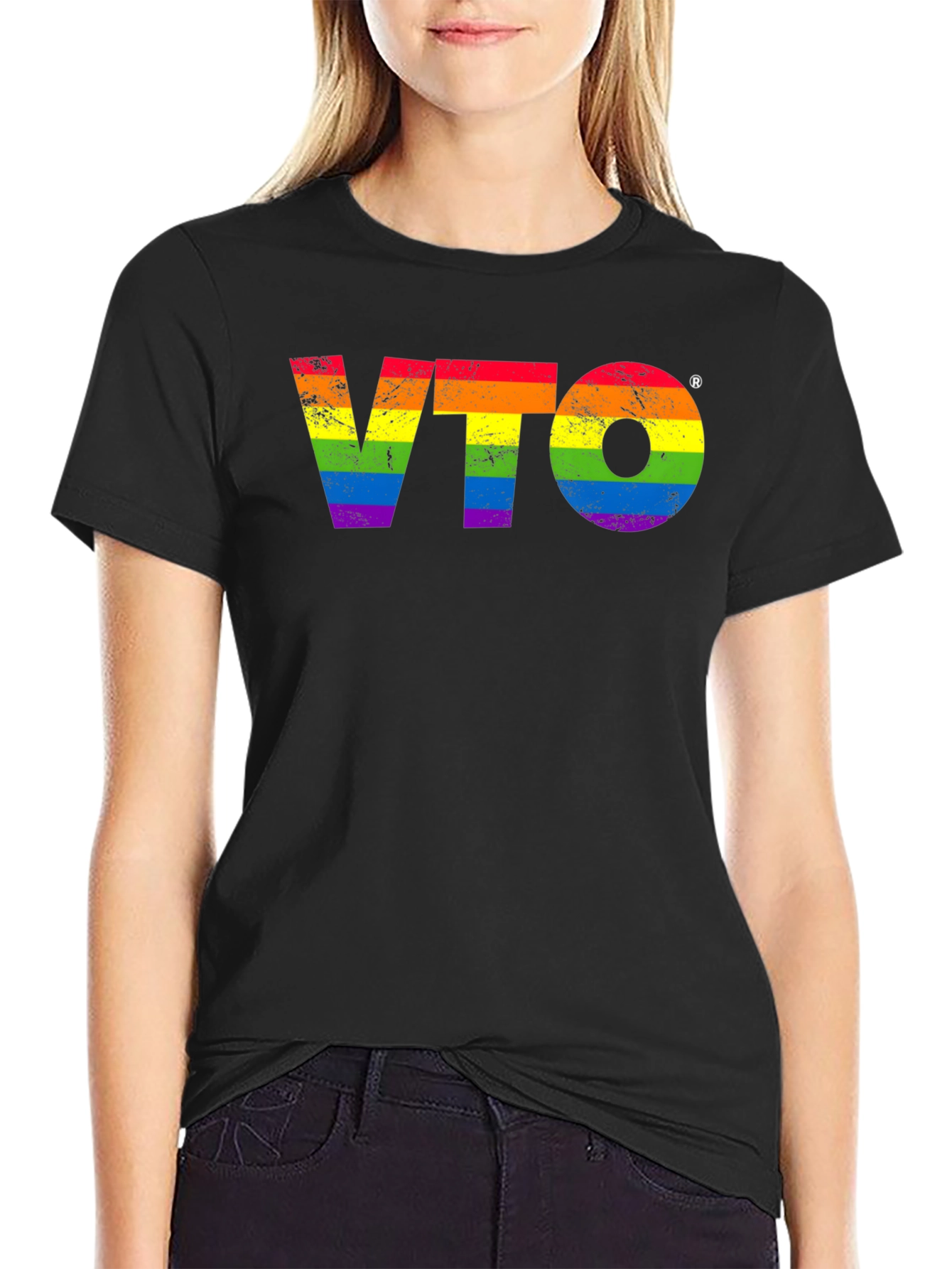 VTO Rainbow Graphic Tee - Pride T-Shirt