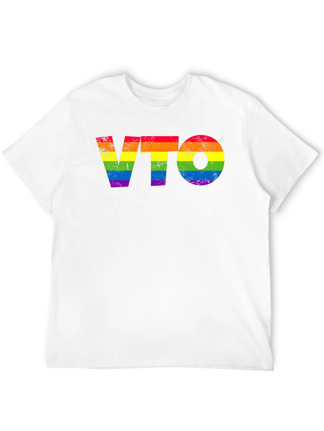 VTO Rainbow Graphic Tee - Pride T-Shirt