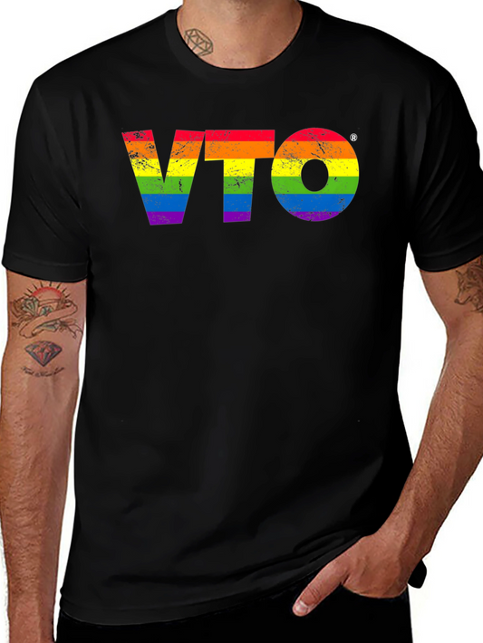VTO Rainbow Graphic Tee - Pride T-Shirt