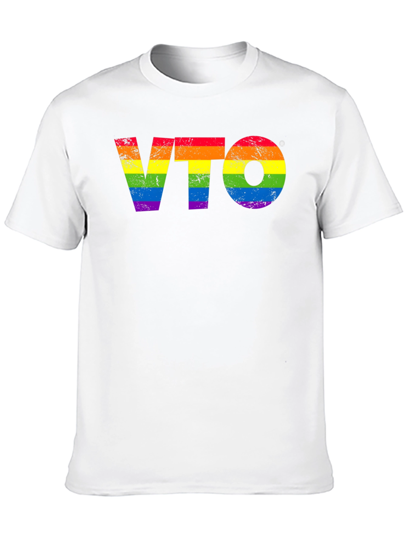 VTO Rainbow Graphic Tee - Pride T-Shirt