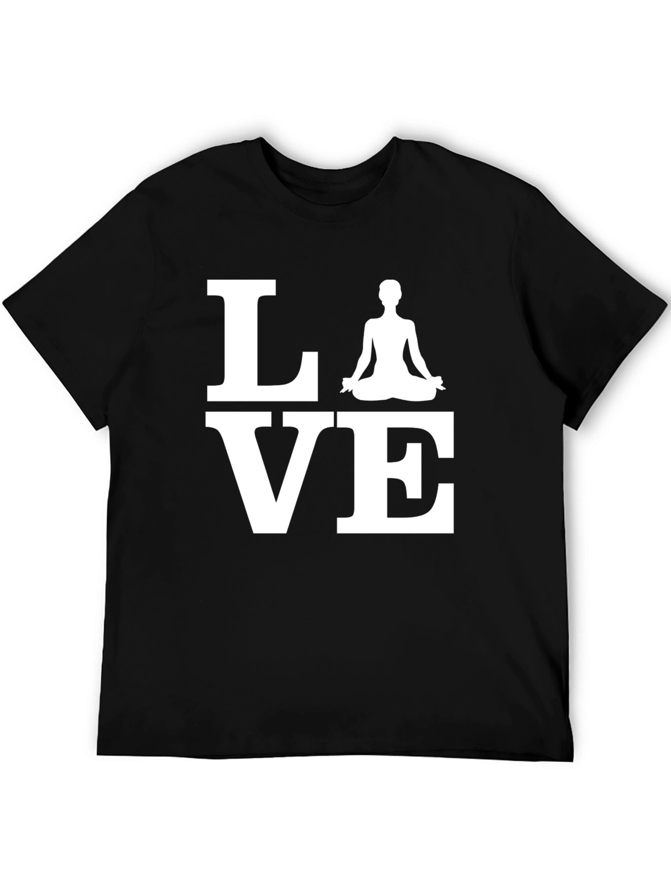 Yoga Love Graphic Tee - Meditate in Style!