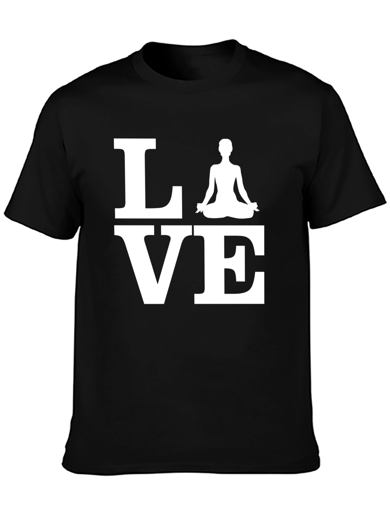 Yoga Love Graphic Tee - Meditate in Style!