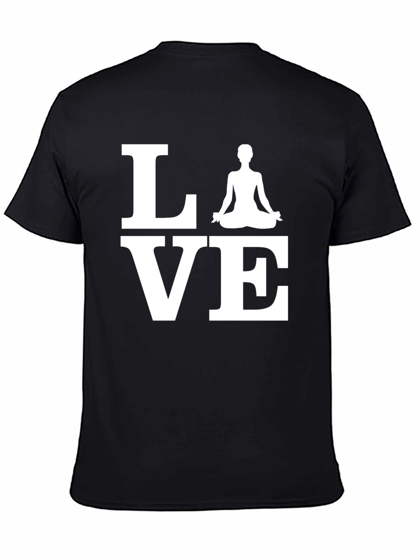Yoga Love Graphic Tee - Meditate in Style!