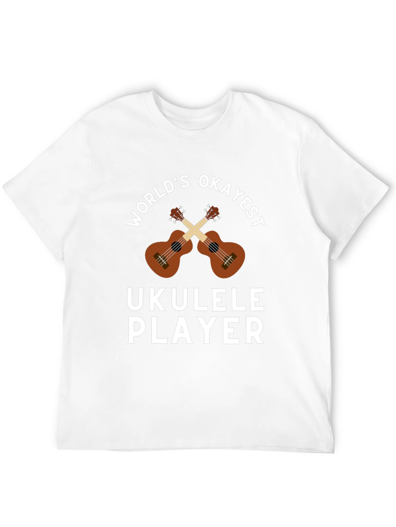 Worlds Okayest Ukulele Player T-Shirt