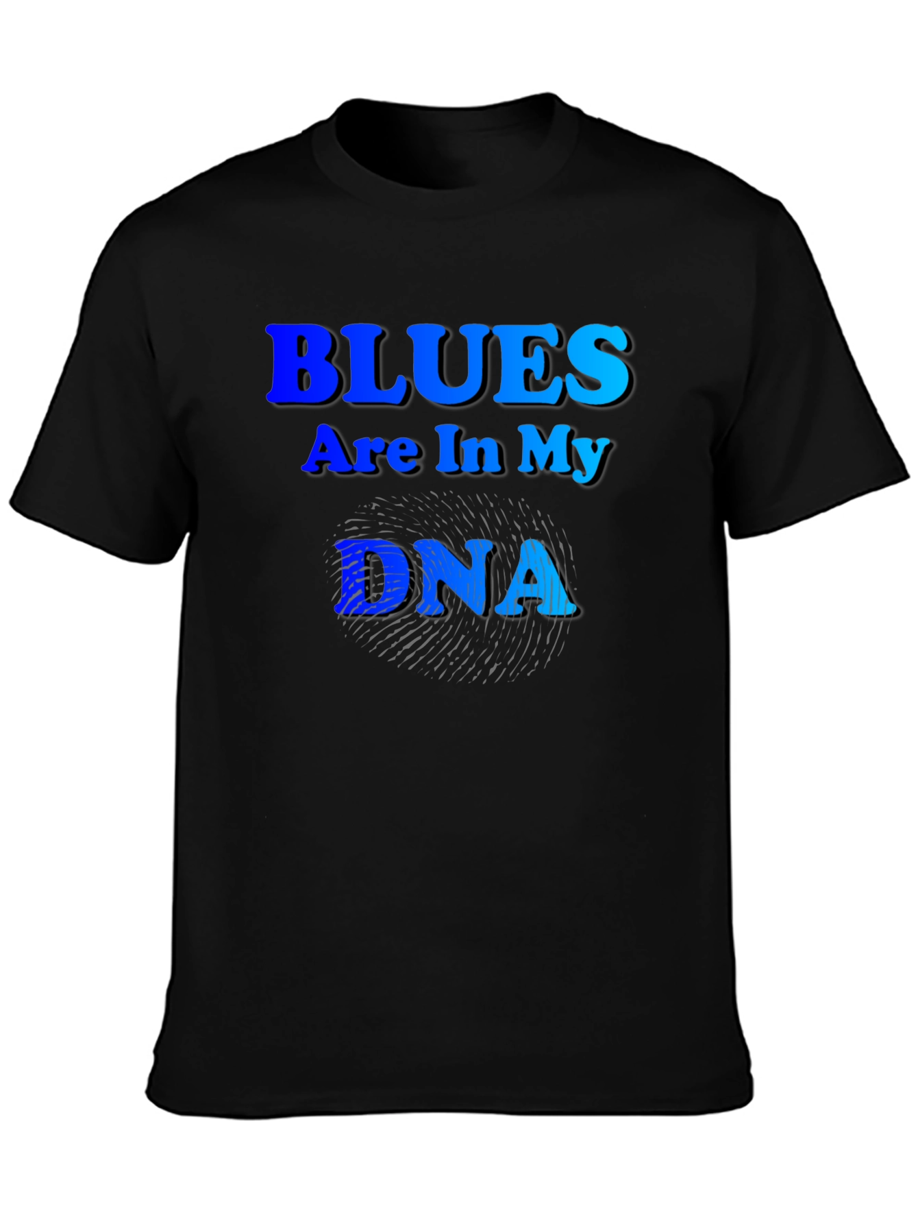 Blues Are In My DNA Graphic T-Shirt