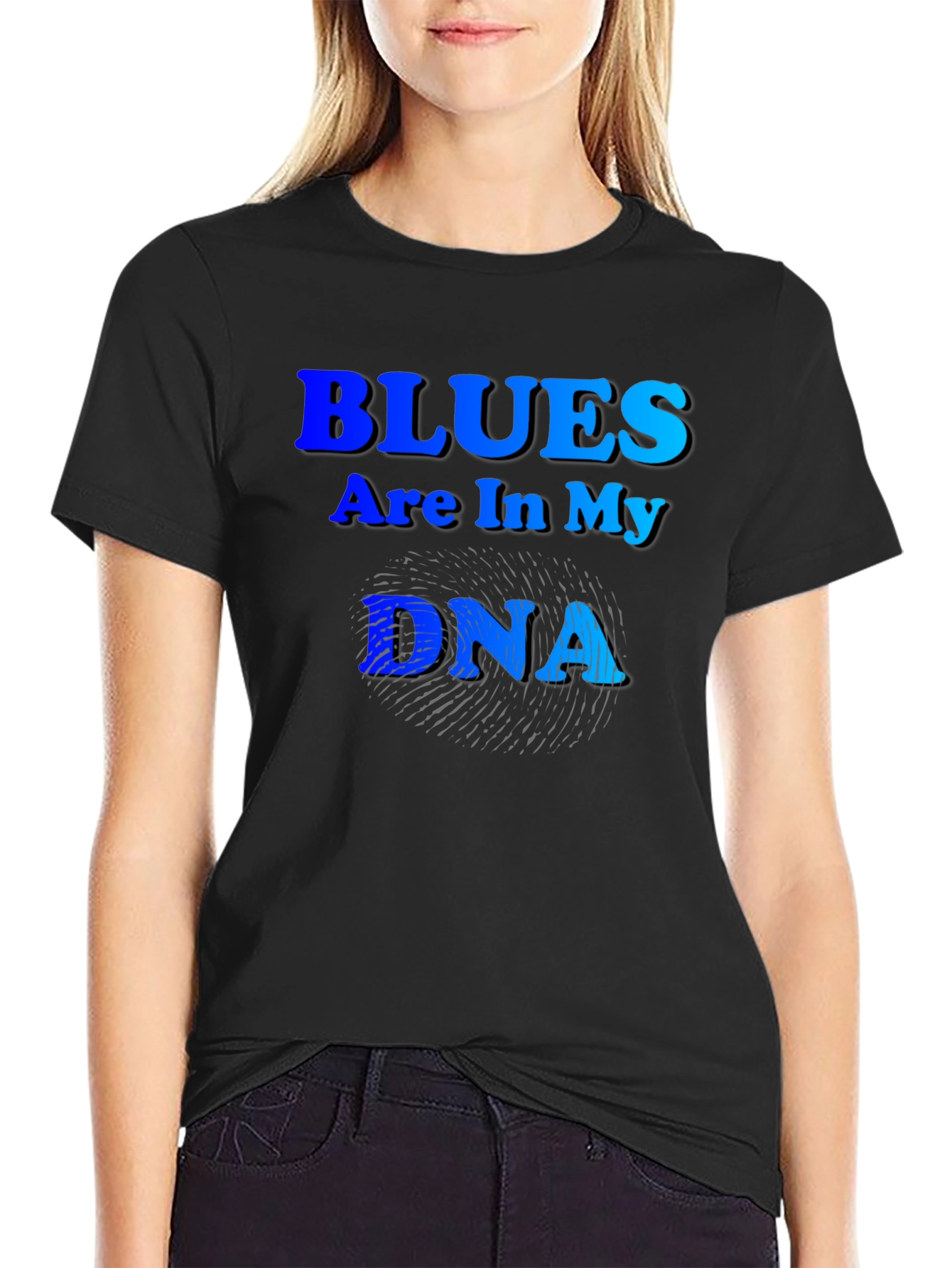 Blues Are In My DNA Graphic T-Shirt