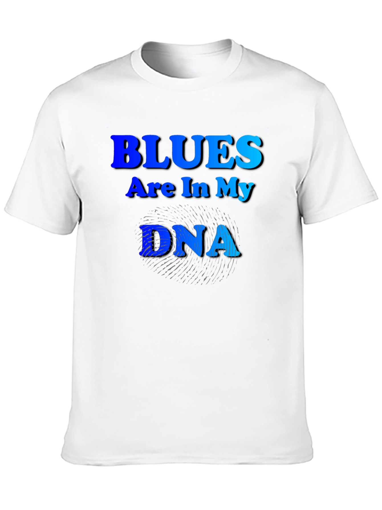 Blues Are In My DNA Graphic T-Shirt