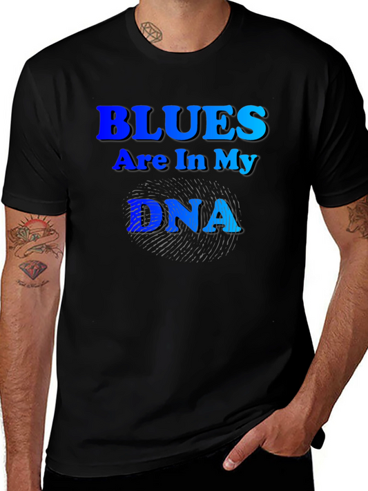 Blues Are In My DNA Graphic T-Shirt