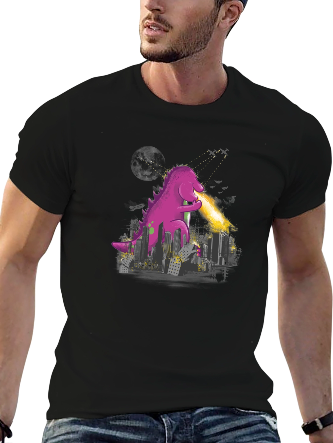 Godzilla Parody Tee