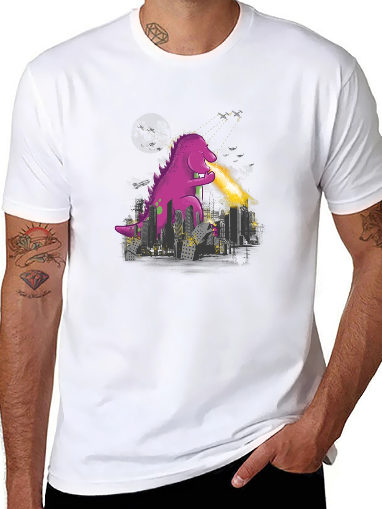 Godzilla Parody Tee