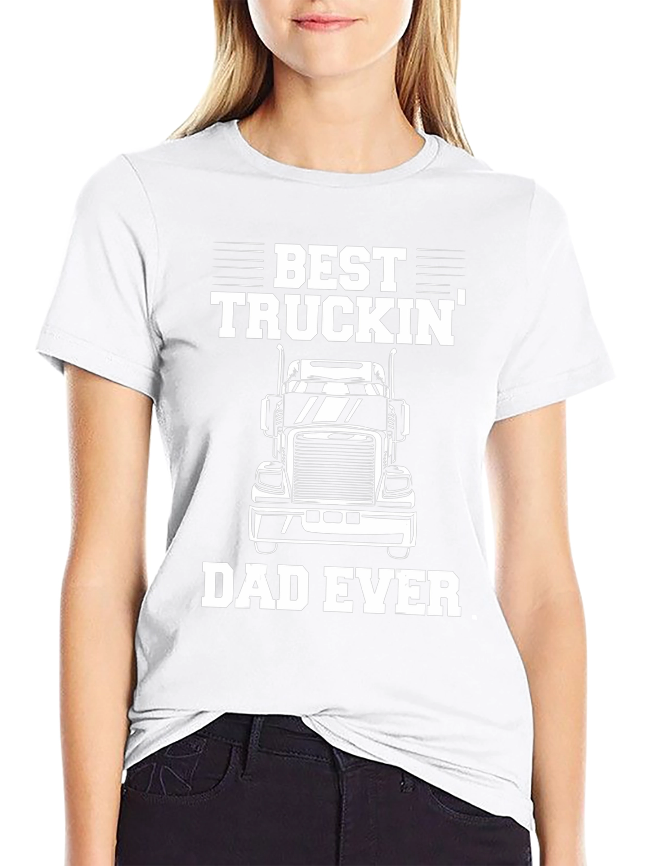 Best Truckin Dad Ever T-Shirt