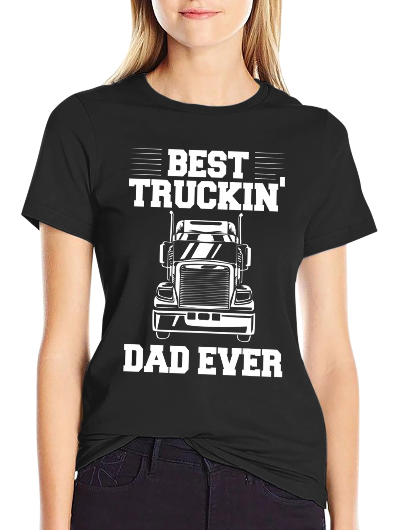 Best Truckin Dad Ever T-Shirt