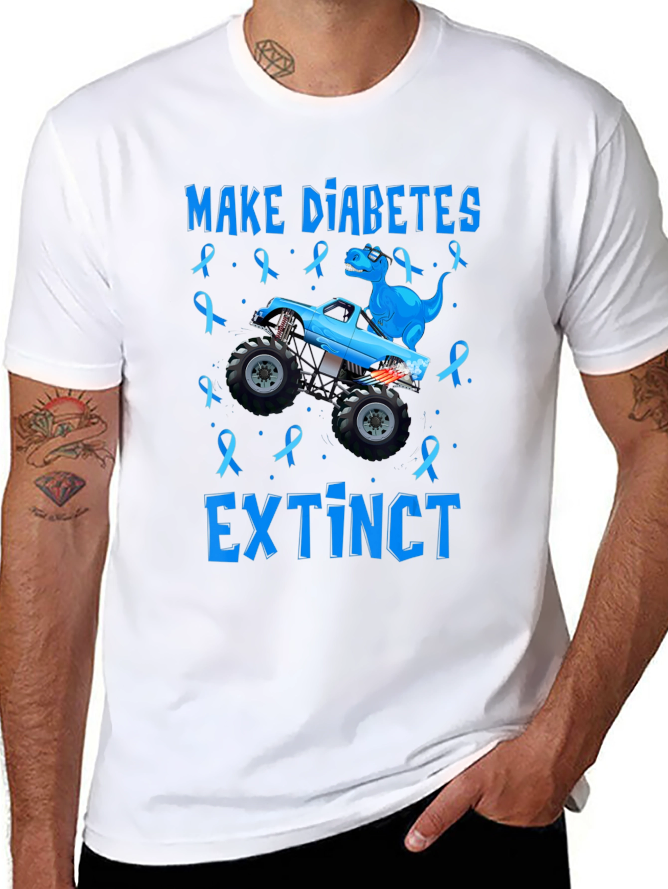 Make Diabetes Extinct T-Shirt