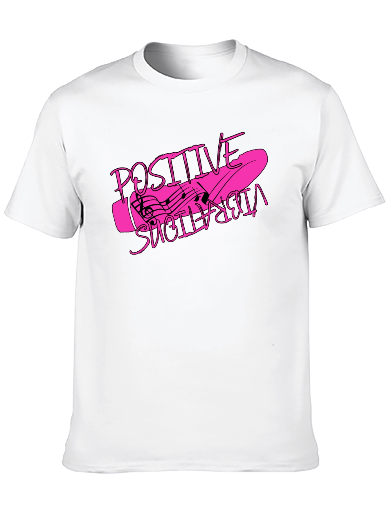 Positive Vibrations Graphic T-Shirt - Black