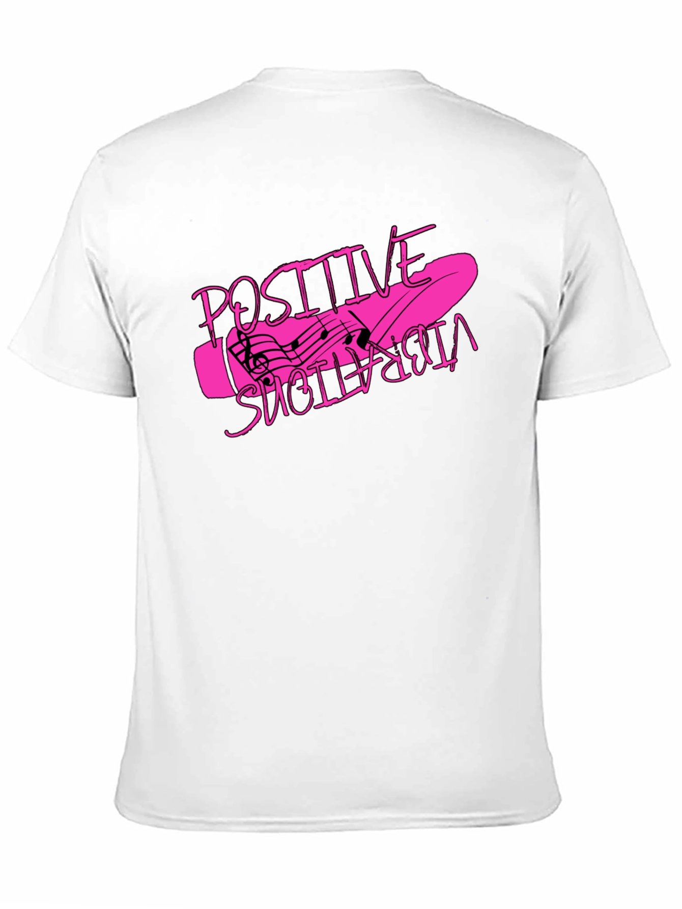 Positive Vibrations Graphic T-Shirt - Black
