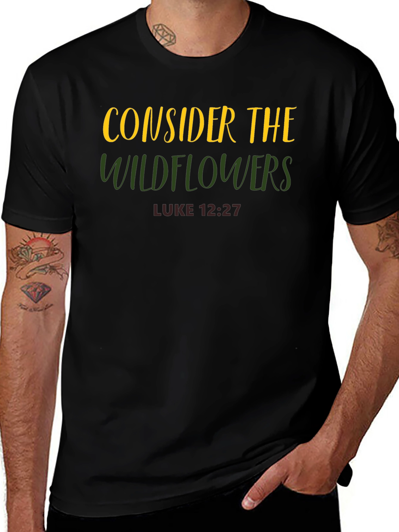 Consider the Wildflowers Graphic T-Shirt