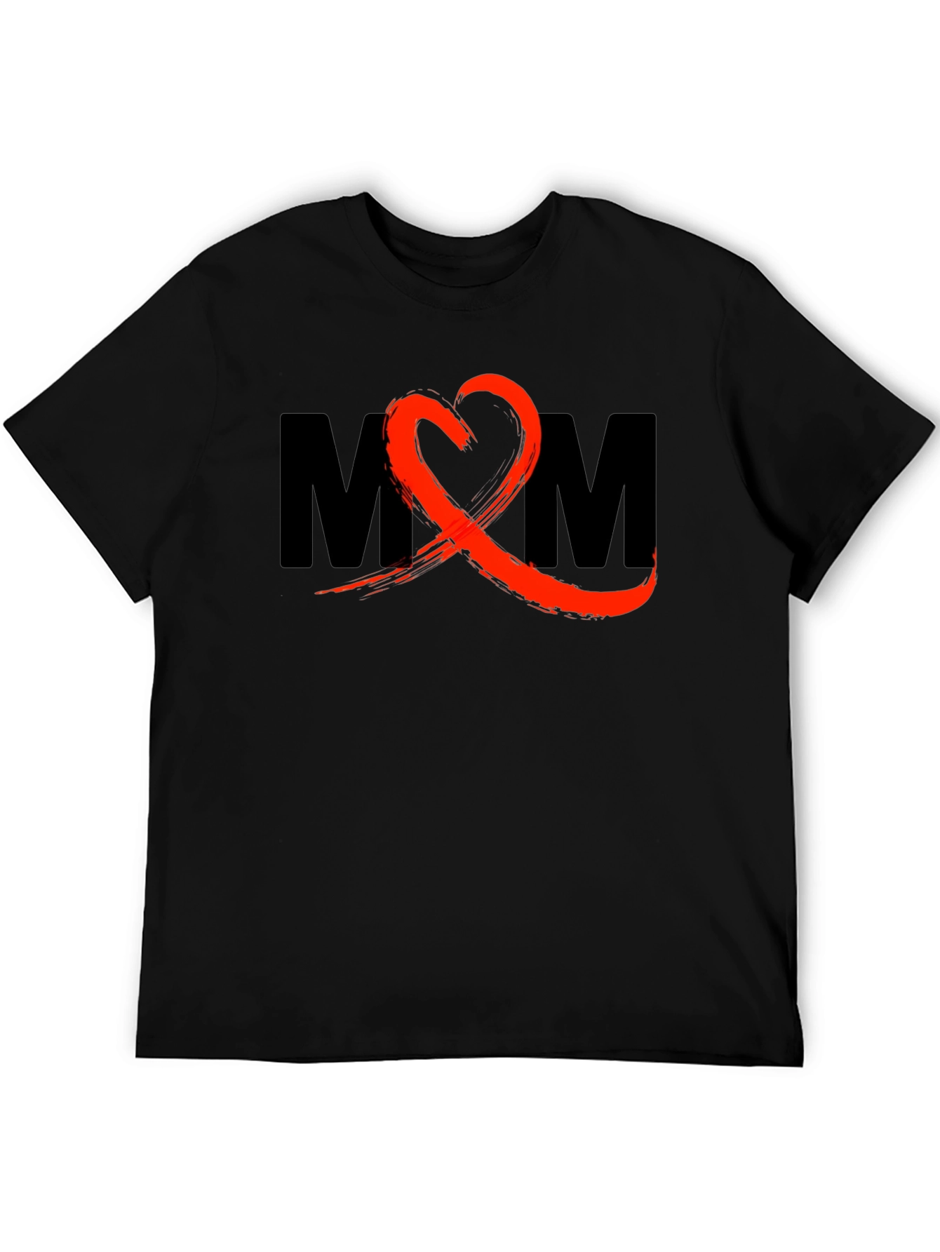 Stylish MOM Graphic T-Shirt - Black
