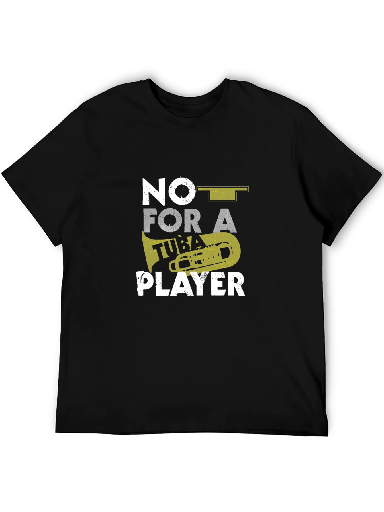 Tuba Player Graphic T-Shirt - Musician Humor Tee