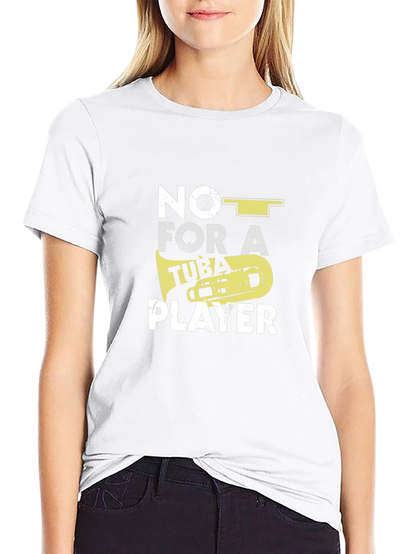 Tuba Player Graphic T-Shirt - Musician Humor Tee