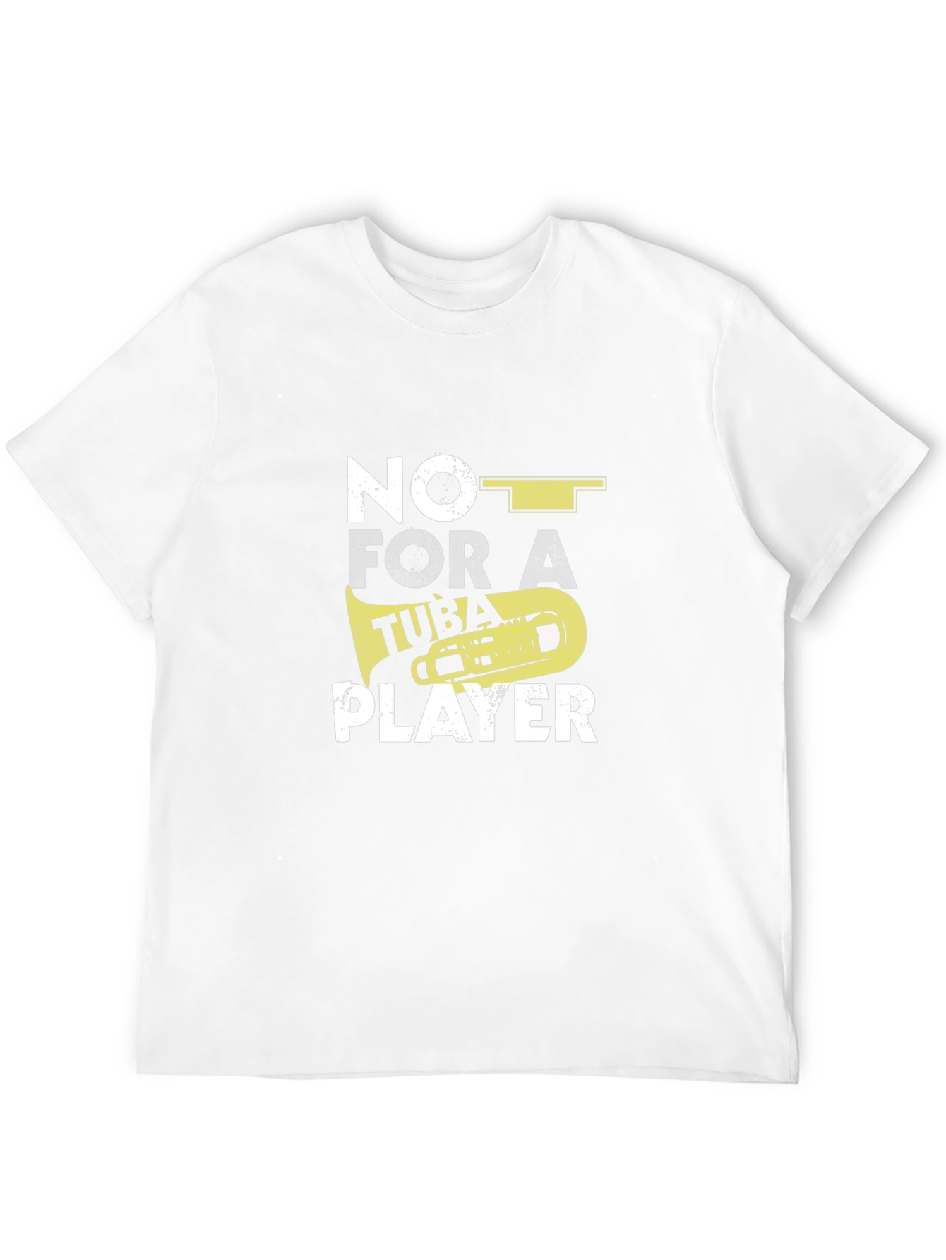 Tuba Player Graphic T-Shirt - Musician Humor Tee