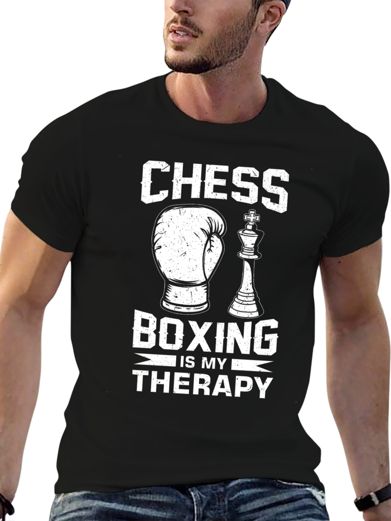 Chess Boxing Therapy T-Shirt