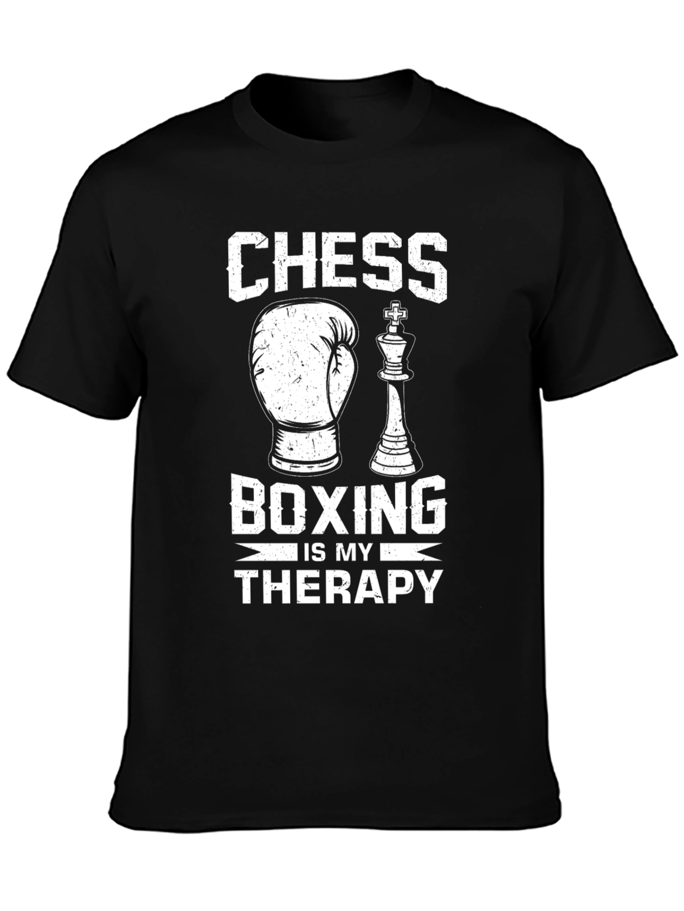 Chess Boxing Therapy T-Shirt