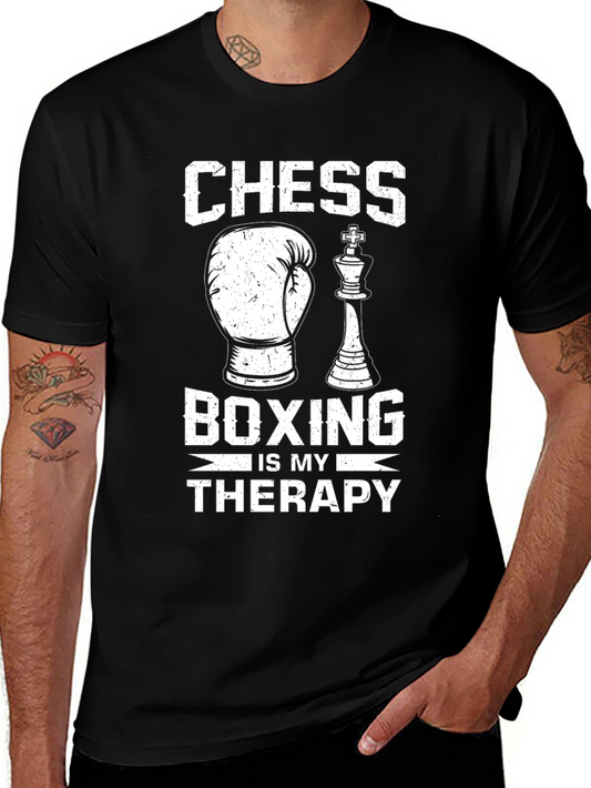 Chess Boxing Therapy T-Shirt