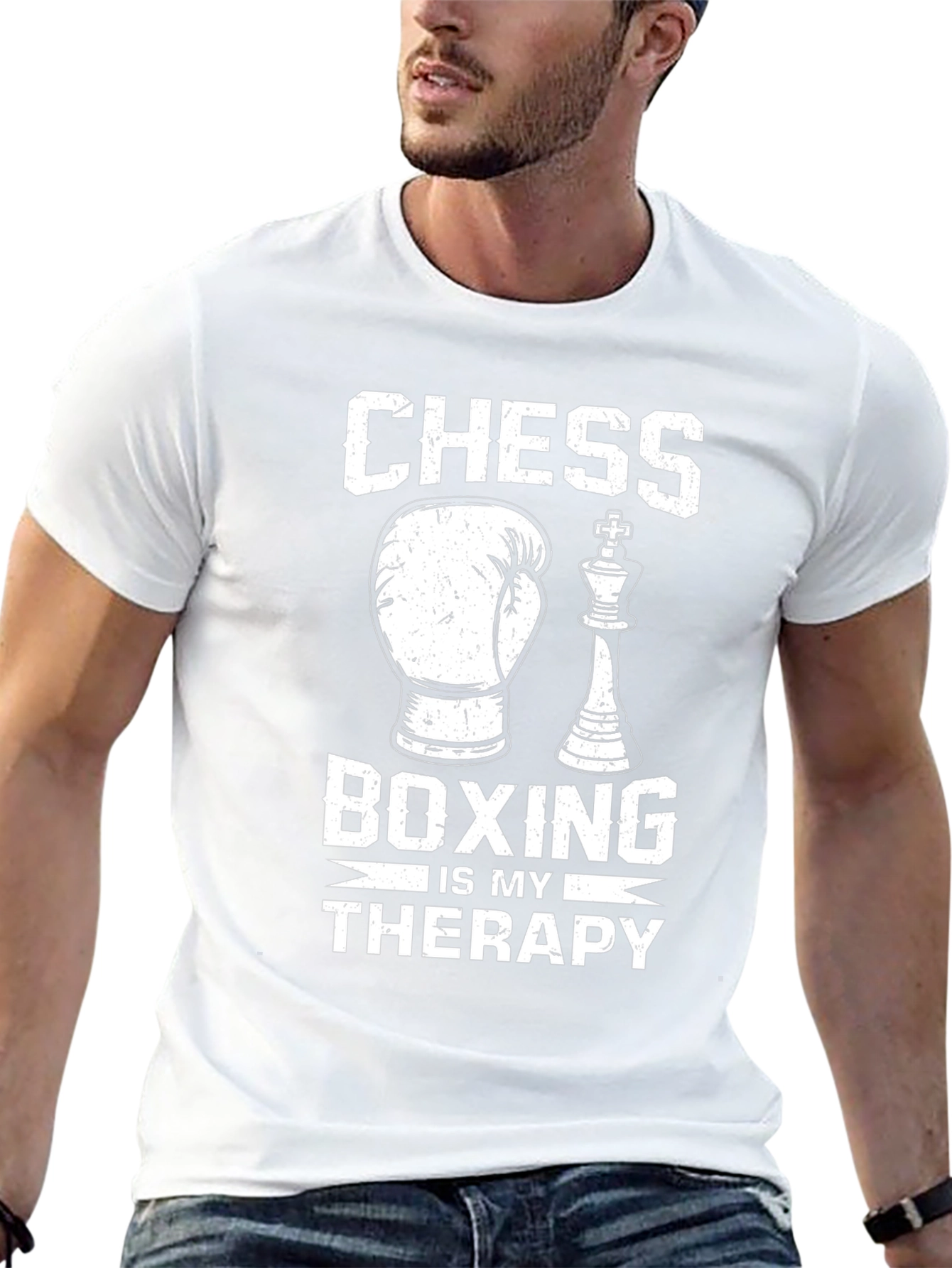 Chess Boxing Therapy T-Shirt
