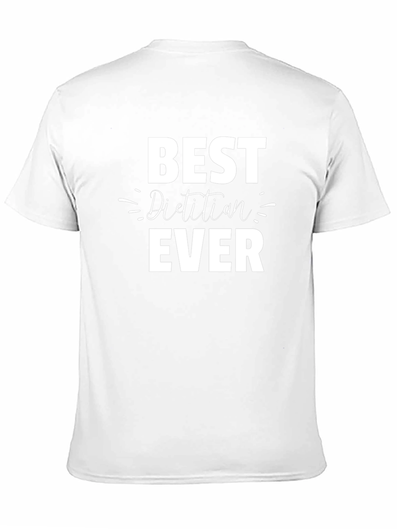 Best Dietitian Ever Black T-Shirt