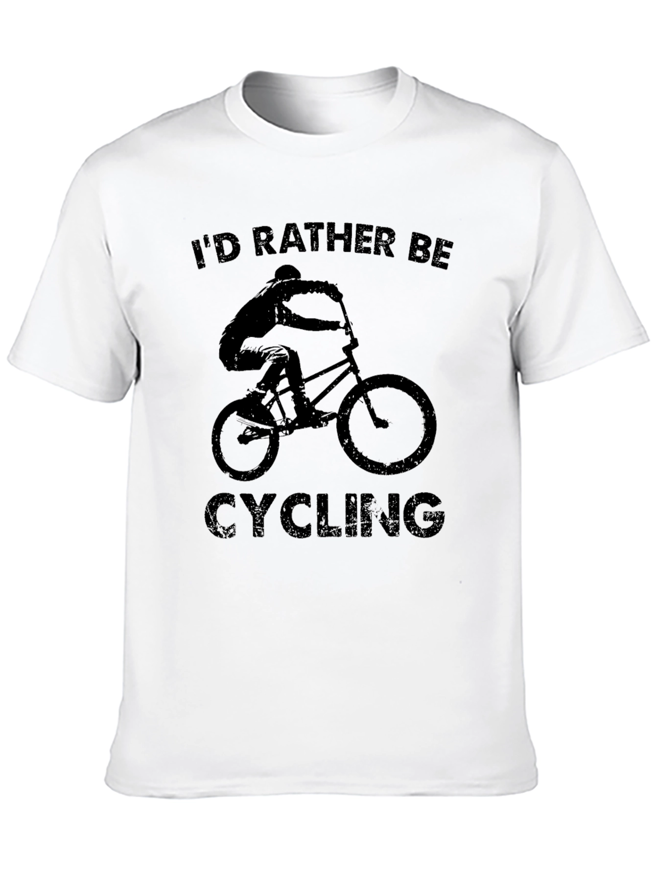 Id Rather Be Cycling T-Shirt