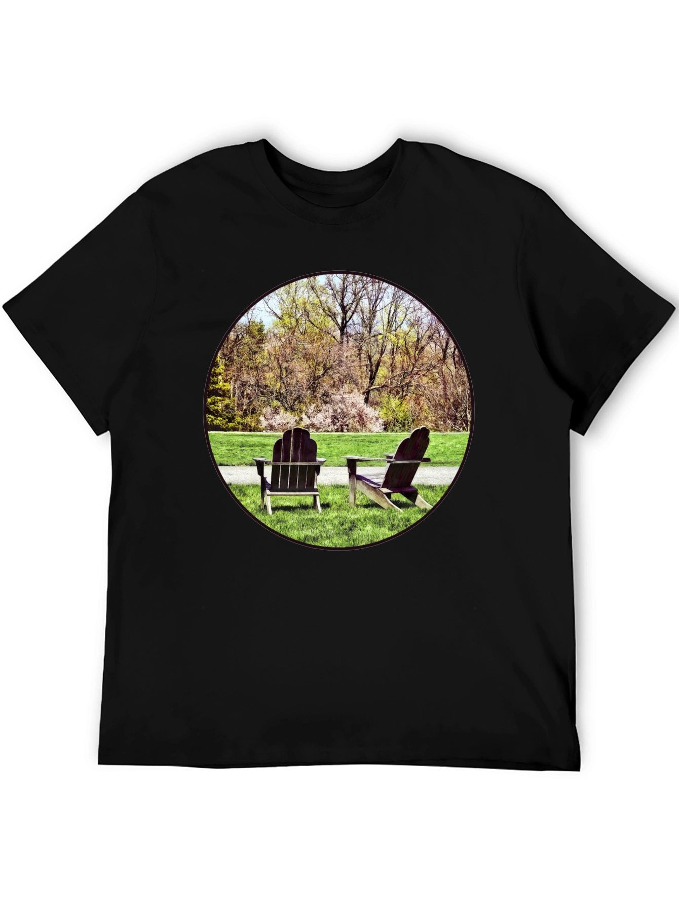 Relaxing Scene Graphic Tee