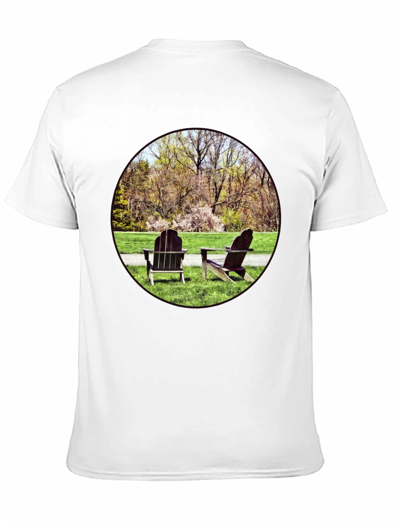 Relaxing Scene Graphic Tee