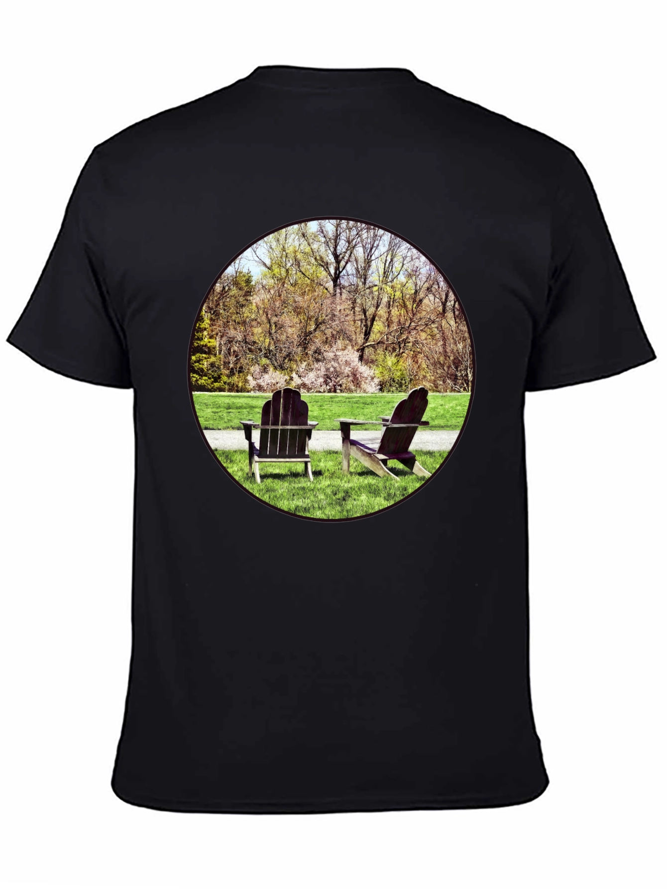 Relaxing Scene Graphic Tee