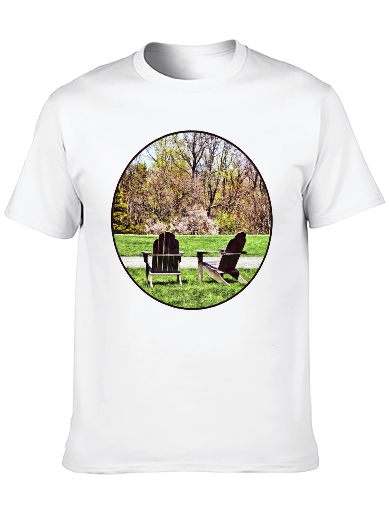 Relaxing Scene Graphic Tee