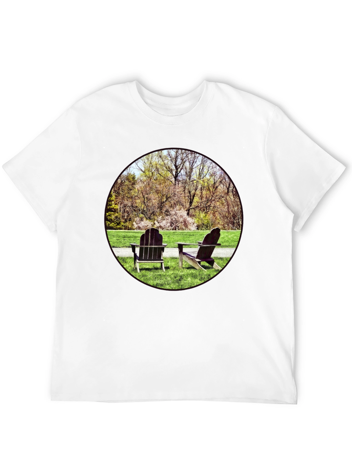 Relaxing Scene Graphic Tee