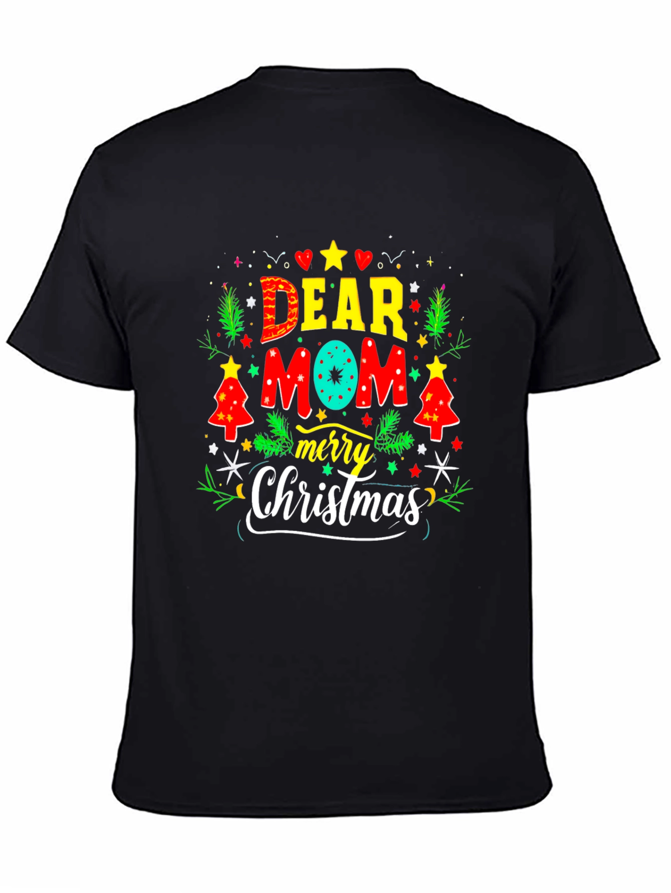 Dear Mom Merry Christmas Graphic Tee